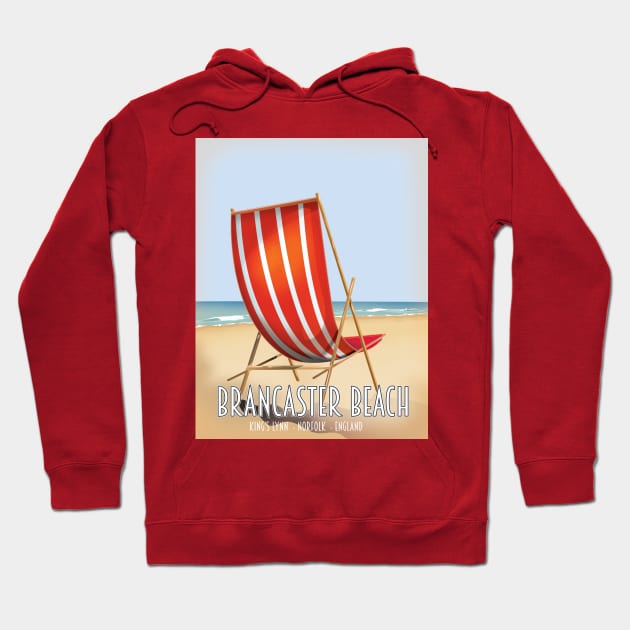 Brancaster Beach Hoodie by nickemporium1